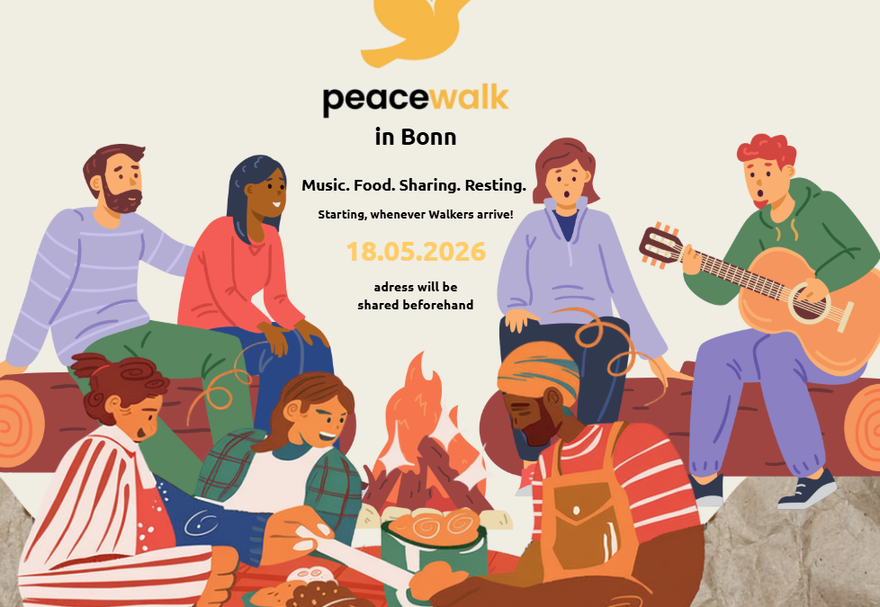 Peacewalk macht Station in Bonn